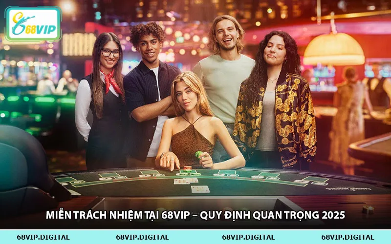 Miễn Trách Nhiệm Tại 68vip – Quy Định Quan Trọng 2025